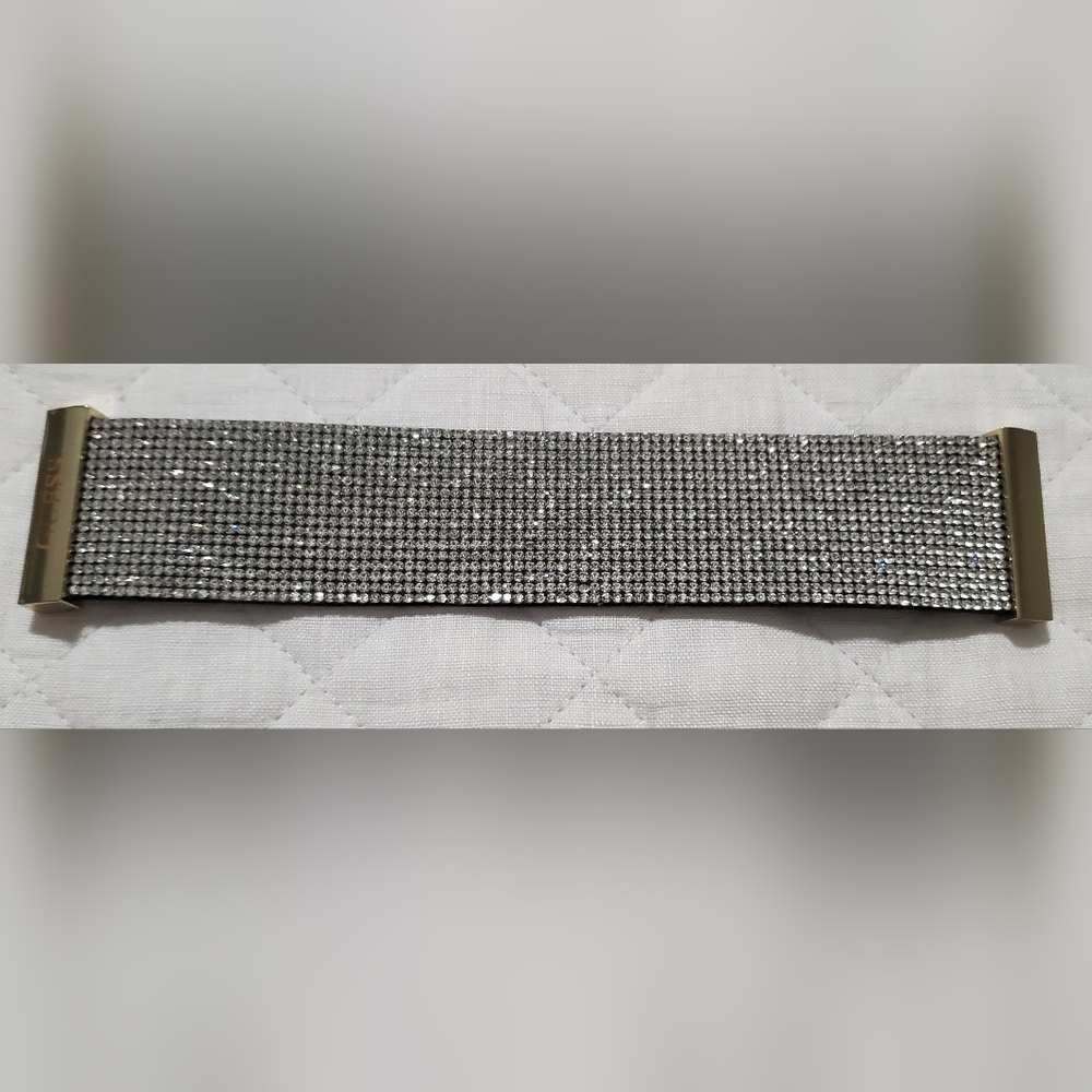 Guess rhinestone magnetic clasp bracelet